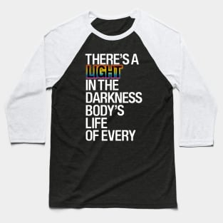 There's a Light (rainbow light) #2 – RHPS Rocky Horror Baseball T-Shirt